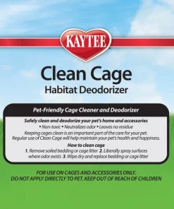 Kaytee Clean Cage Small Animal Habitat Deodorizer Spray -Kaytee Sales 2024 101453 PT6. SY630 V1600210584