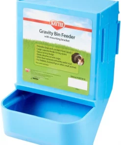 Kaytee Gravity Bin with Mounting Bracket Small Animal Feeder