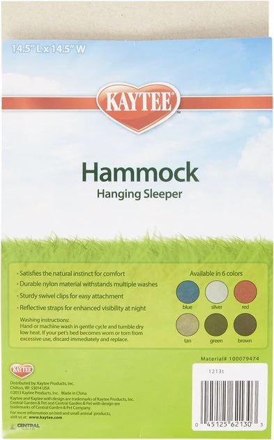 Kaytee Small Animal Sleeper Hammock 3 Kaytee Small Animal Sleeper Hammock - Image 3