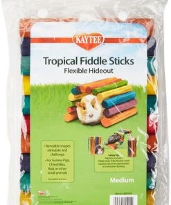 Kaytee Tropical Fiddle Sticks Small Animal Flexible Hideout -Kaytee Sales 2024 103545 PT3. SY630 V1518538290