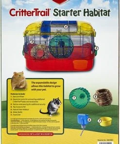 Kaytee CritterTrail Primary Small Animal Habitat 7 Kaytee CritterTrail Primary Small Animal Habitat -Kaytee Sales 2024 103557 PT2. SY630 V1513810141