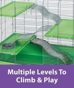 Kaytee My First Home Multi-Level Small Animal Habitat -Kaytee Sales 2024 139783 PT4. SY630 V1591018433