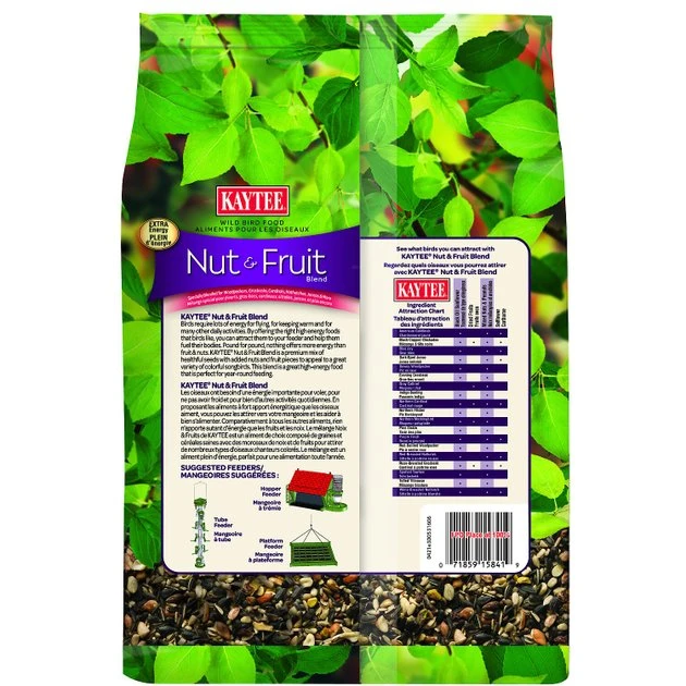 Kaytee Nut & Fruit Blend Wild Bird Food 2 Kaytee Nut & Fruit Blend Wild Bird Food - Image 2