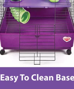 Kaytee 2x2 Multi-Level Habitat with Removable Casters Small Animal Habitat -Kaytee Sales 2024 154609 PT2. SY630 V1600207902