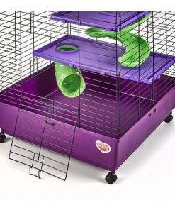 Kaytee 2x2 Multi-Level Habitat with Removable Casters Small Animal Habitat -Kaytee Sales 2024 154609 PT6. SY630 V1600208823