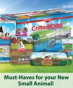 Kaytee 2x2 Multi-Level Habitat with Removable Casters Small Animal Habitat -Kaytee Sales 2024 154609 PT7. SY630 V1600209666