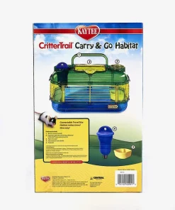 Kaytee CritterTrail Carry & Go Small Animal Travel Habitat -Kaytee Sales 2024 154613 PT4. SY630 V1541444816