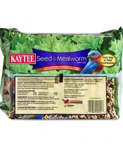 Kaytee Seed & Mealworm Wild Bird Treat Cake -Kaytee Sales 2024 156140 PT2. SY630 V1610762183