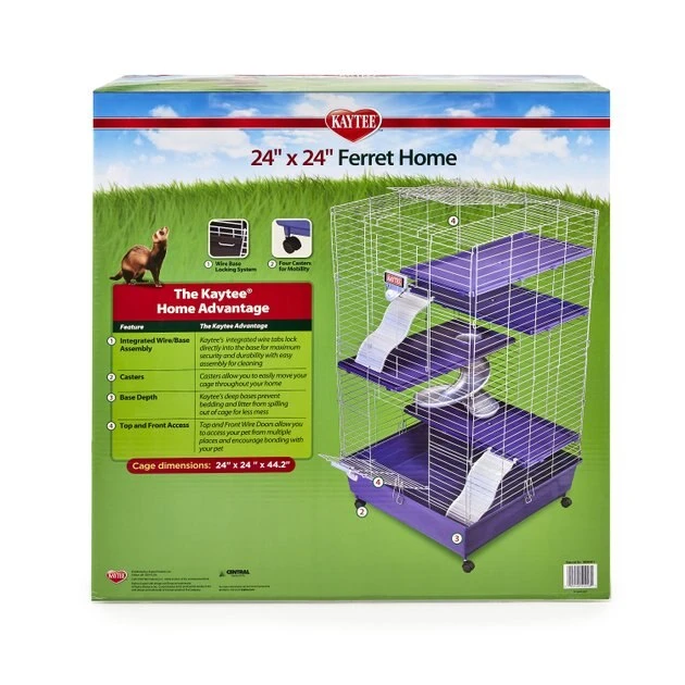 Kaytee Deluxe Multi-Level Ferret Home 4 Kaytee Deluxe Multi-Level Ferret Home - Image 4