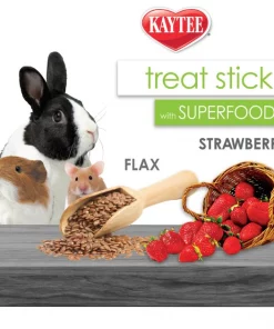 Kaytee Treat Stick with Superfoods Strawberry Flavor Small Animal Treats, 5.5-oz bag 12 Kaytee Treat Stick with Superfoods Strawberry Flavor Small Animal Treats, 5.5-oz bag -Kaytee Sales 2024 199231 PT7. SY630 V1637627603