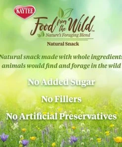 Kaytee Food From the Wild Natural Snack Rabbit Treats, 1-oz bag -Kaytee Sales 2024 199235 PT3. SY630 V1637623623