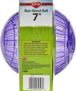 Kaytee Run-About 7" Small Pet Exercise Ball, Dazzle -Kaytee Sales 2024 201170 PT4. SY630 V1576607576