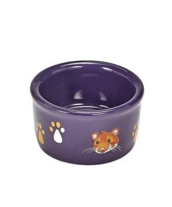 Kaytee Paw Print Hamster Food Bowl, Color Varies