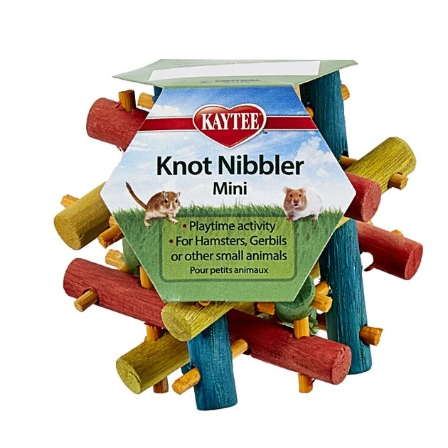 Kaytee Knot Nibbler Small Pet Toy, Mini 1 Kaytee Knot Nibbler Small Pet Toy, Mini