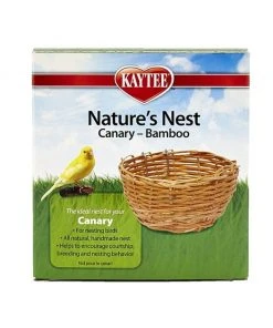 Kaytee Nature's Nest Bamboo Canary Nest -Kaytee Sales 2024 201194 PT2. SY630 V1628699775