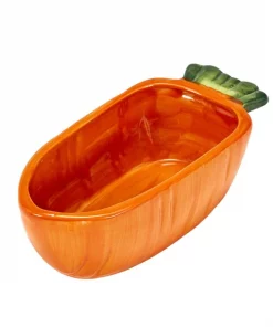 Kaytee Vege-T-Bowl Carrot Small Pet Bowl, 22-oz