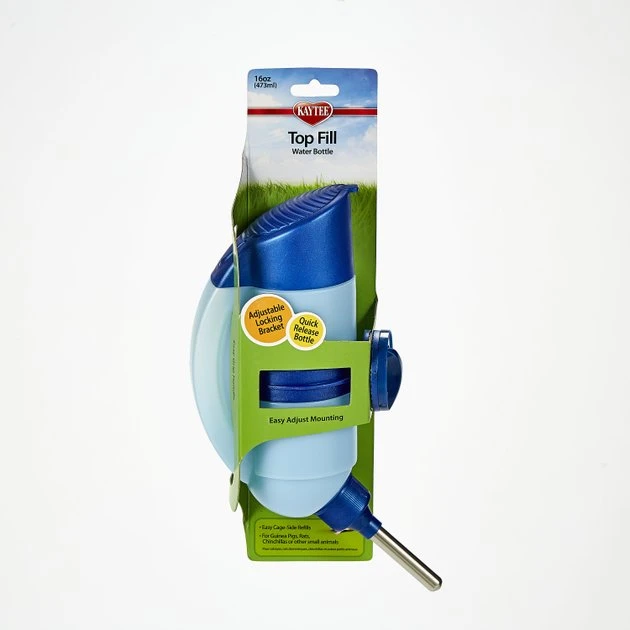 Kaytee Top Fill Small Pet Water Bottle, 16-oz 3 Kaytee Top Fill Small Pet Water Bottle, 16-oz - Image 3