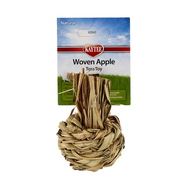 Kaytee Woven Apple Small Pet Toy 1 Kaytee Woven Apple Small Pet Toy