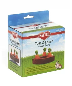 Kaytee Toss & Learn Carrot Game Small Pet Toy -Kaytee Sales 2024 201241 PT2. SY630 V1569022986