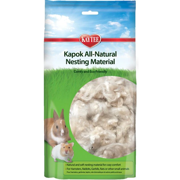 Kaytee Kapok All Natural Nesting Small Animal Material 1 Kaytee Kapok All Natural Nesting Small Animal Material