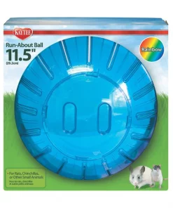 Kaytee Giant Run Exercise Ball Small Pet Toy, Assorted Colors, 11.5-in -Kaytee Sales 2024 221847 PT4. SY630 V1583256492