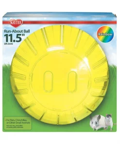 Kaytee Giant Run Exercise Ball Small Pet Toy, Assorted Colors, 11.5-in -Kaytee Sales 2024 221847 PT7. SY630 V1583256482
