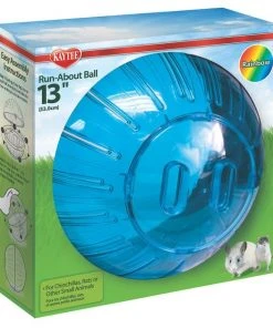 Kaytee Mega Run Exercise Ball Small Pet Toy, Assorted Colors, 13-in -Kaytee Sales 2024 221849 PT2. SY630 V1583256475