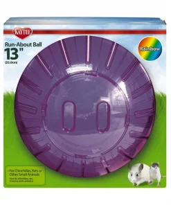 Kaytee Mega Run Exercise Ball Small Pet Toy, Assorted Colors, 13-in -Kaytee Sales 2024 221849 PT3. SY630 V1608594478