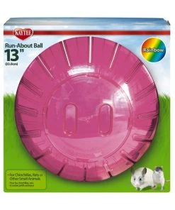 Kaytee Mega Run Exercise Ball Small Pet Toy, Assorted Colors, 13-in -Kaytee Sales 2024 221849 PT5. SY630 V1608589967