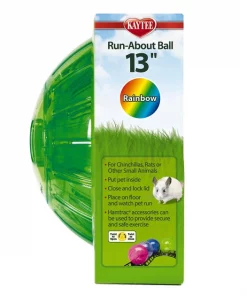 Kaytee Mega Run Exercise Ball Small Pet Toy, Assorted Colors, 13-in -Kaytee Sales 2024 221849 PT7. SY630 V1608595042
