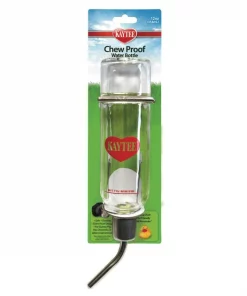 Kaytee Chew Proof Small Pet Water Bottle, 12-oz bottle