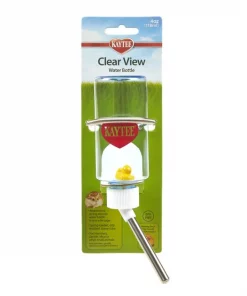 Kaytee Clear View Small Pet Water Bottle, 4-oz bottle