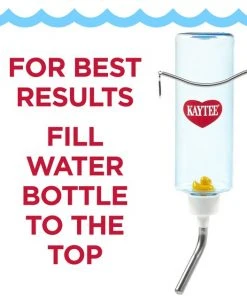 Kaytee Clear View Small Pet Water Bottle, 4-oz bottle -Kaytee Sales 2024 221941 PT5. SY630 V1583255603