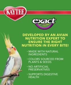 Kaytee Exact Fusion Cockatiel Food, 4-lb bag 12 Kaytee Exact Fusion Cockatiel Food, 4-lb bag -Kaytee Sales 2024 235157 PT3. SY630 V1637625478