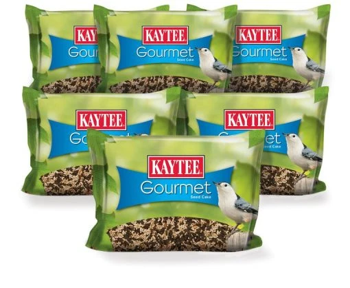 Kaytee Gourmet Seed Cake Wild Bird Treats, 6 count -Kaytee Sales 2024 236588 main. SY630 V1590528964