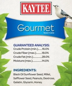 Kaytee Gourmet Seed Cake Wild Bird Treats, 6 count -Kaytee Sales 2024 236588 pt4. SY630 V1591018879
