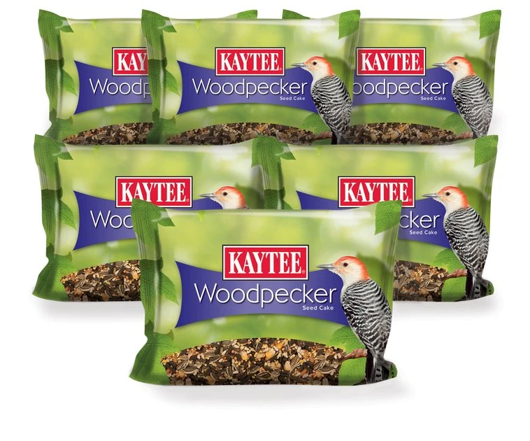 Kaytee Woodpecker Cake Wild Bird Treats, 6 count 1 Kaytee Woodpecker Cake Wild Bird Treats, 6 count