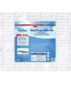 Kaytee Open Living Habitat Small Pet Rooftop Add-On -Kaytee Sales 2024 242062 PT7. SY630 V1604533629