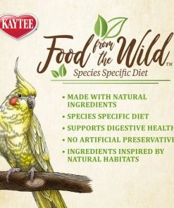 Kaytee Food from the Wild Cockatiel Bird Food, 2.5-lb bag -Kaytee Sales 2024 247995 PT5. SY630 V1597089377