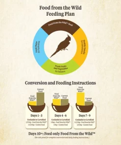 Kaytee Food from the Wild Cockatiel Bird Food, 2.5-lb bag -Kaytee Sales 2024 247995 PT8. SY630 V1597171559