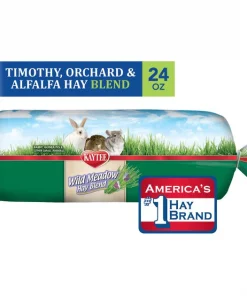 Kaytee Wild Meadow Hay Blend Rabbit Food, 24-oz bag -Kaytee Sales 2024 248606 PT3. SY630 V1597878707