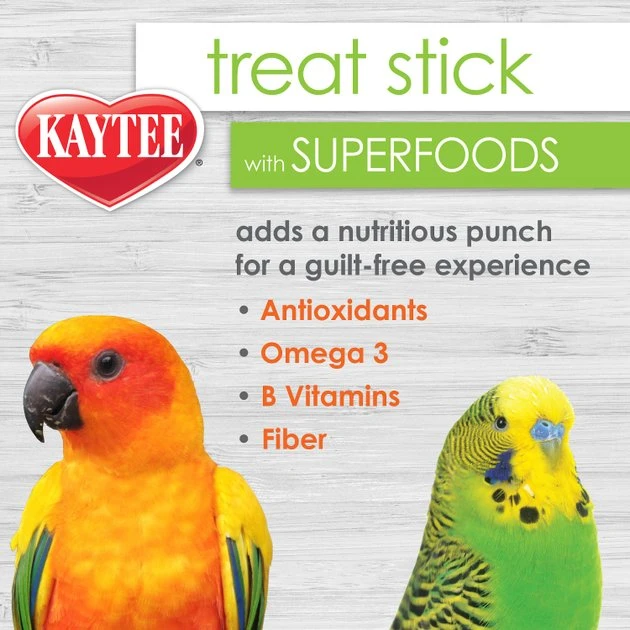 Kaytee Avian Superfood Treat Stick Flax Bird Treat, 5.5-oz bag 4 Kaytee Avian Superfood Treat Stick Flax Bird Treat, 5.5-oz bag - Image 4