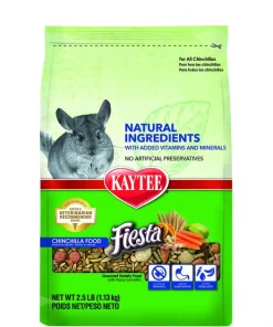 Kaytee Fiesta Natural Chinchilla Food, 2.5-lb bag