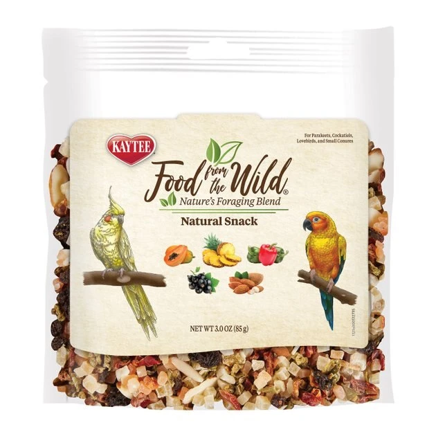 Kaytee Food from the Wild Medley Small Pet Bird Treats, 3-oz bag 1 Kaytee Food from the Wild Medley Small Pet Bird Treats, 3-oz bag