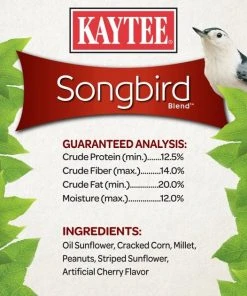 Kaytee Songbird Wild Bird Food, 14-lb bag 13 Kaytee Songbird Wild Bird Food, 14-lb bag -Kaytee Sales 2024 370024 PT6. SY630 V1646251603