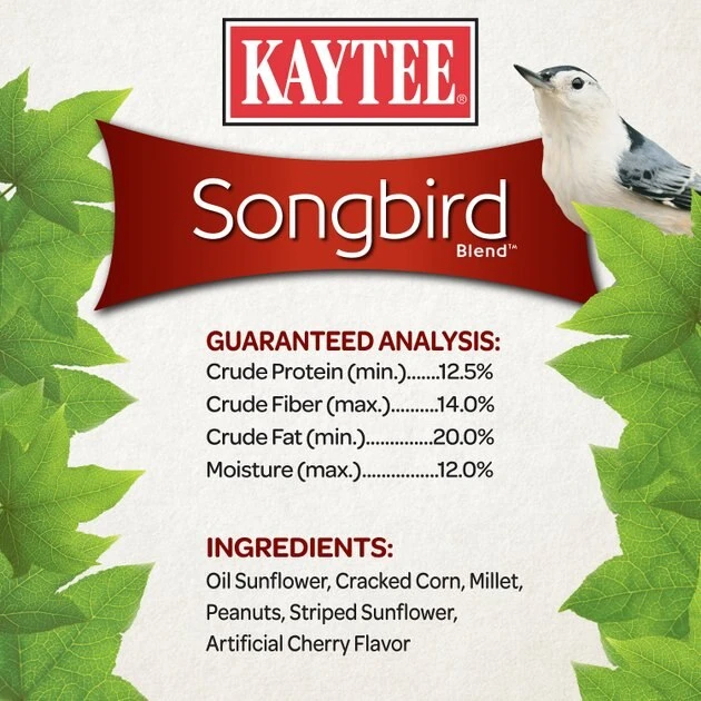 Kaytee Songbird Wild Bird Food, 14-lb bag 7 Kaytee Songbird Wild Bird Food, 14-lb bag - Image 7