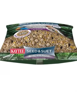 Kaytee Seed & Suet No Mess Blend Blueberry Flavor Wild Bird Food, 10-lb bag -Kaytee Sales 2024 370028 PT2. SY630 V1646273228
