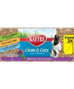Kaytee Clean & Cozy Lavender Natural Small Pet Bedding, 24.6-litters -Kaytee Sales 2024 549630 PT6. SY630 V1657659364