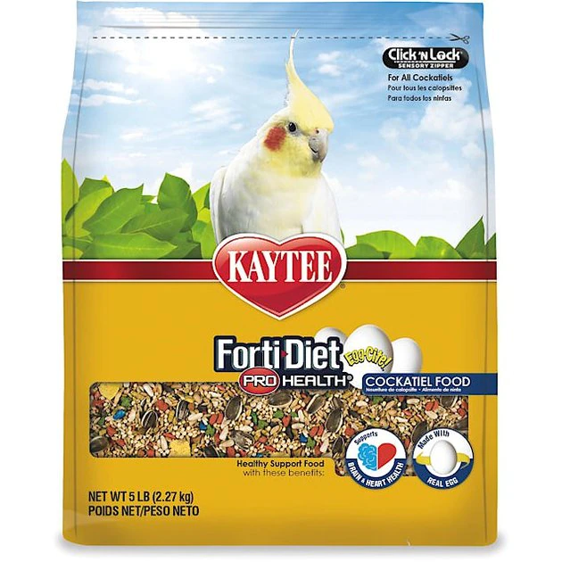 Kaytee Egg-Cite! Forti-Diet Pro Health Cockatiel Food, 5-lb bag Kaytee Egg-Cite! Forti-Diet Pro Health Cockatiel Food -Kaytee Sales 2024 94943 MAIN. SY630 V1629927684