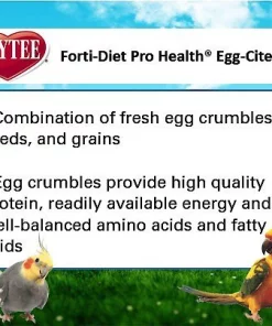 Kaytee Egg-Cite! Forti-Diet Pro Health Parakeet Food -Kaytee Sales 2024 94949 PT6. SY630 V1628112082